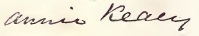 Annie Keary (signature)
